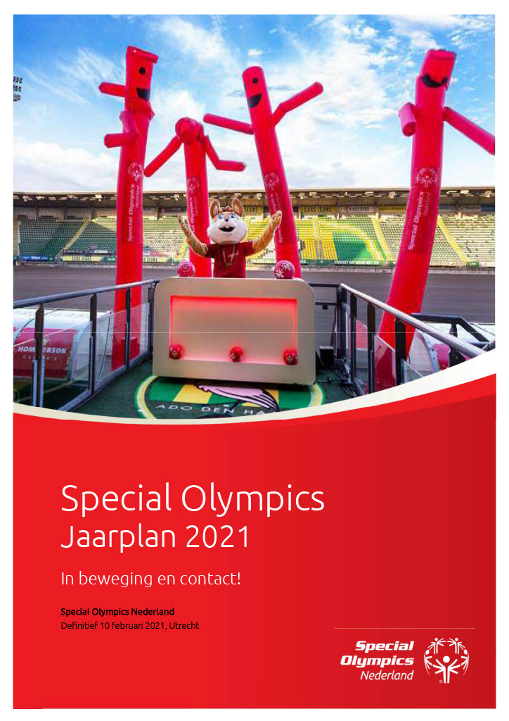 Jaarplan van Special Olympics Nederland