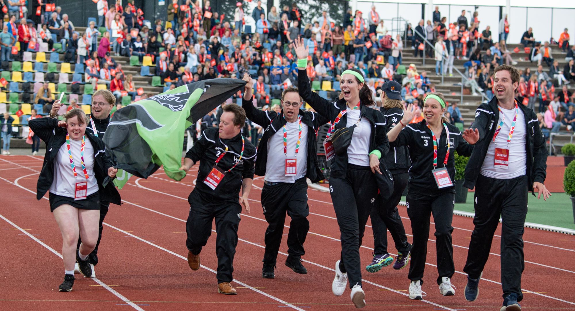 Hendri Markvoort lid van de Special Olympics Nationale