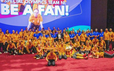 Special Olympics Team NL gehuldigd in Tilburg