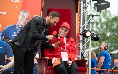 Publiekslieveling Kjeld Nuis laat alle 2.300 Special Olympics sporters stralen van geluk