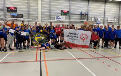 Eerste Nederlands Unified Volleybal evenement groot succes