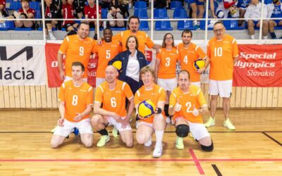 Nederland wint brons op het Special Olympics Europe Unified Volleyball Tournament in Slowakije