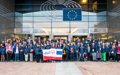 Sporters in gesprek met Europarlementariërs op de Special Olympics EU Day in Brussel