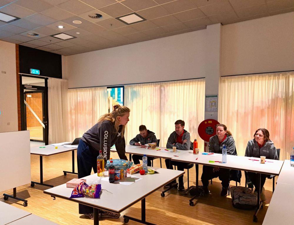 Athlete Leaders volgen de Health Messengers-training tijdens de Special Olympics Regionale Spelen in Almere.