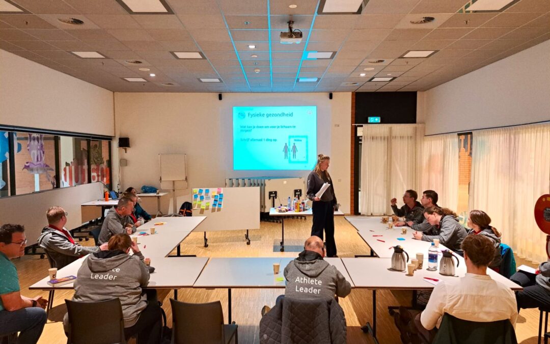 Athlete Leaders worden gecertificeerde Health Messengers tijdens de Regionale Spelen in Almere