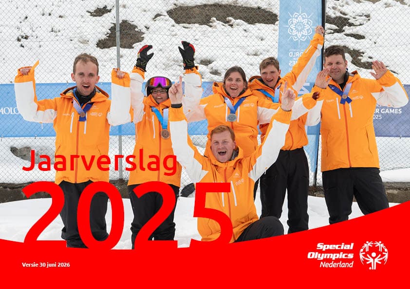Special Olympics - Jaarverslag 2025-cover