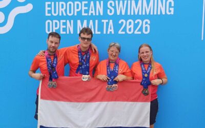 Zwemmers uit Roden schitteren op Europees podium in Malta